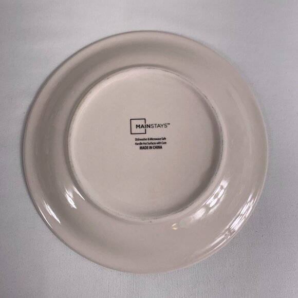 Mainstays Palm Villa Salad Plates Lot of 3 Palm Trees - Picture 10 of 12